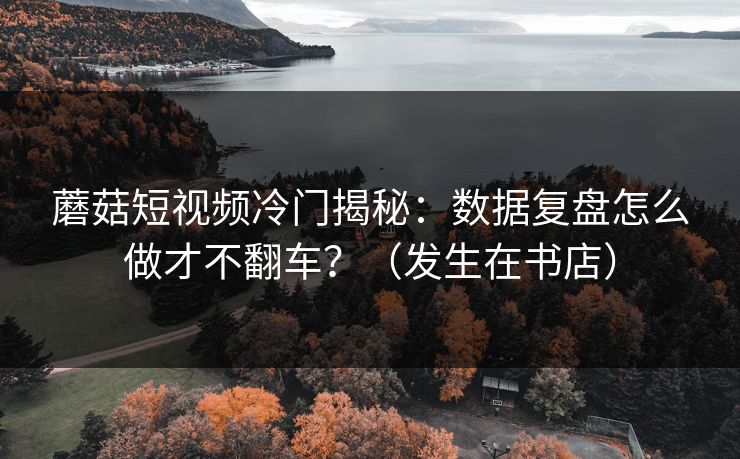 蘑菇短视频冷门揭秘:数据复盘怎么做才不翻车?(发生在书店) 蘑菇短视频冷门揭秘:数据复盘怎么做才不翻车?(发生在书店)